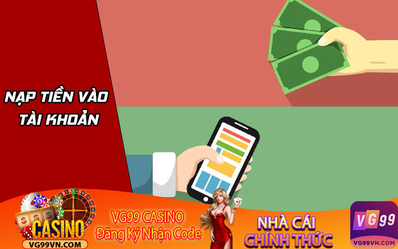 Nạp tiền vào tài khoản